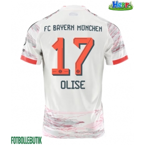 Bayern Munich Michael Olise #17 Bortatröja 2025-26 Kortärmad